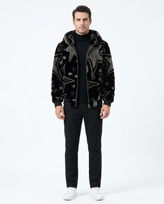 Cloppenburg Mode - Vinur | Gemustert Plüschig Jacke Herren