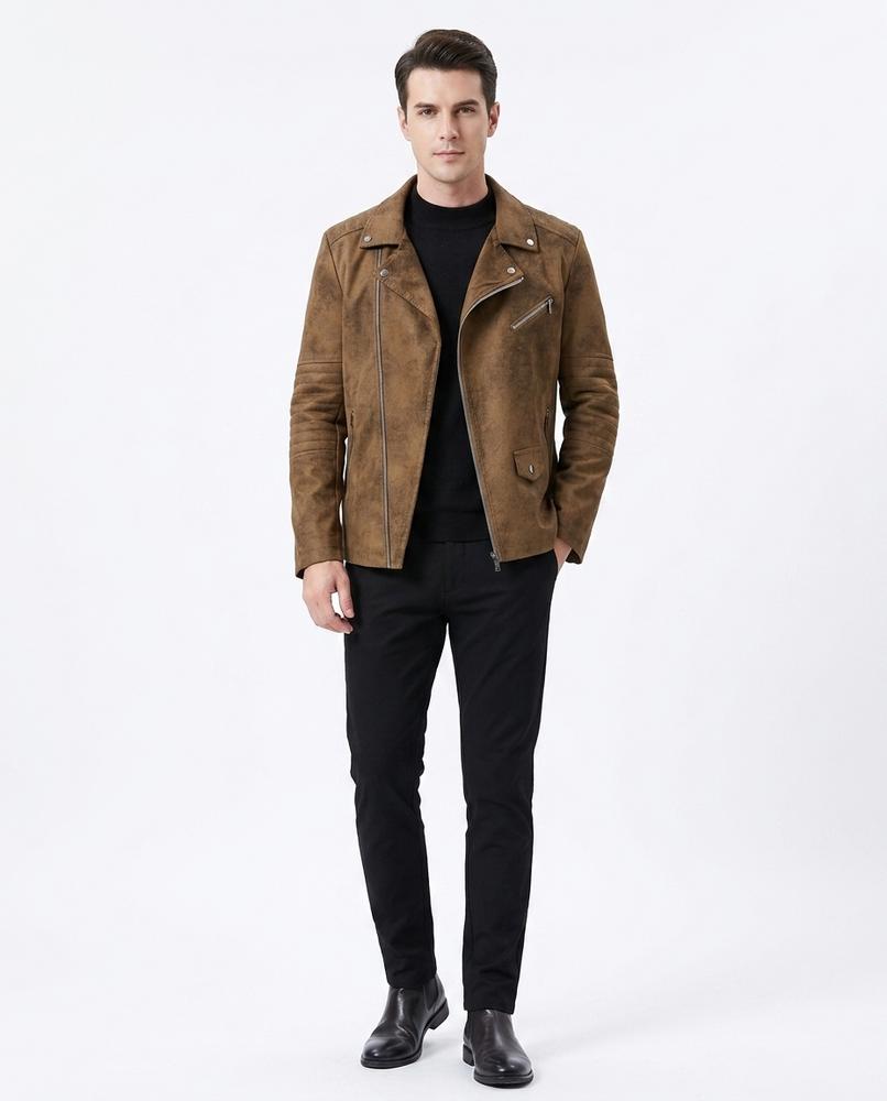 Cloppenburg Mode - Nezur | Asymmetrisch Aufgeraut Jacke Herren