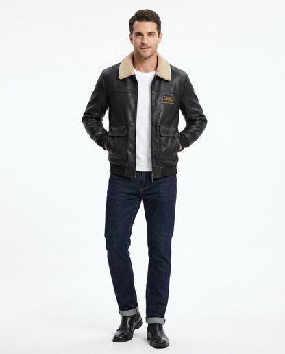Cloppenburg Mode - Coler | Gefütterte Kunstleder Jacke Herren