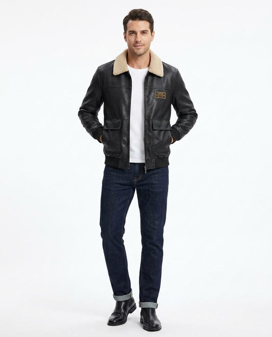 Cloppenburg Mode - Coler | Gefütterte Kunstleder Jacke Herren