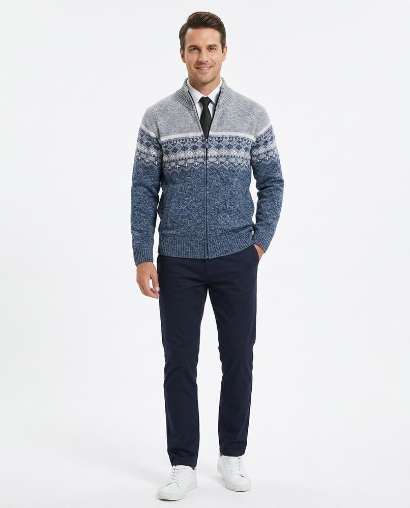 Cloppenburg Mode - Dafut | Gemustert Meliert Strickjacke Herren