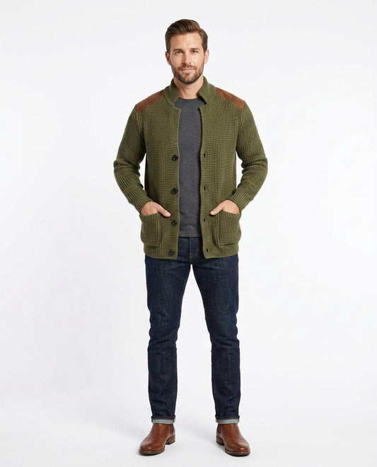 Cloppenburg Mode - Cikot | Strukturiert Geknöpft Cardigan Herren