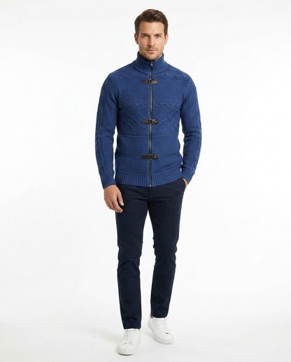 Cloppenburg Mode - Yefim | Strukturiert Hochgeschlossen Strickjacke Herren