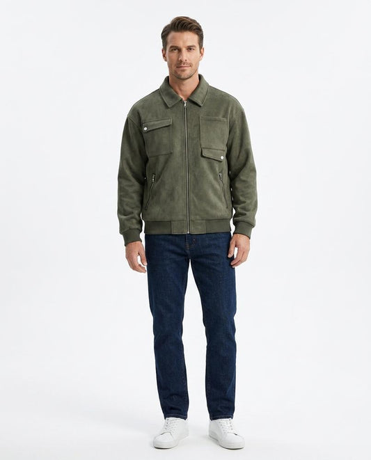 Cloppenburg Mode - Vofok | Veloursartige Gerippte Jacke Herren