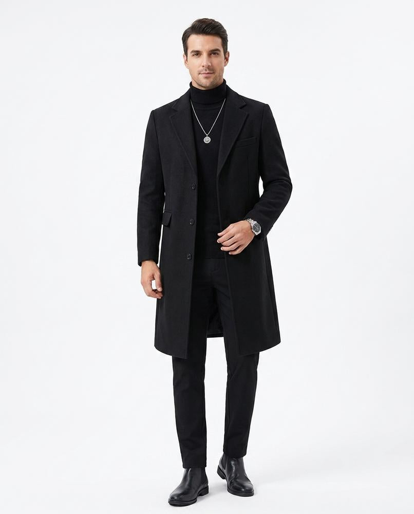 Cloppenburg Mode - Tolen | Taillierter Einreihiger Mantel Herren