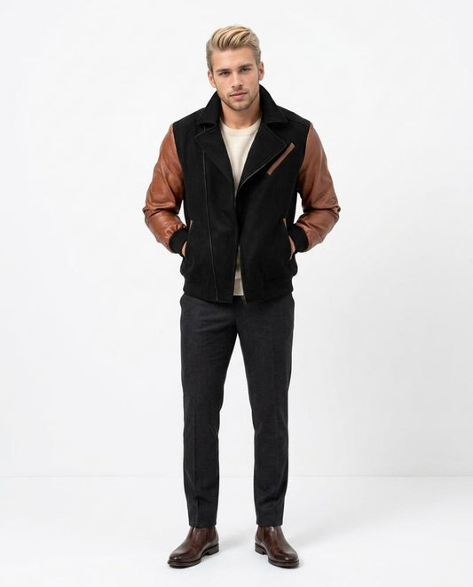Cloppenburg Mode - Cozun | Zweifarbig Asymmetrisch Jacke Herren