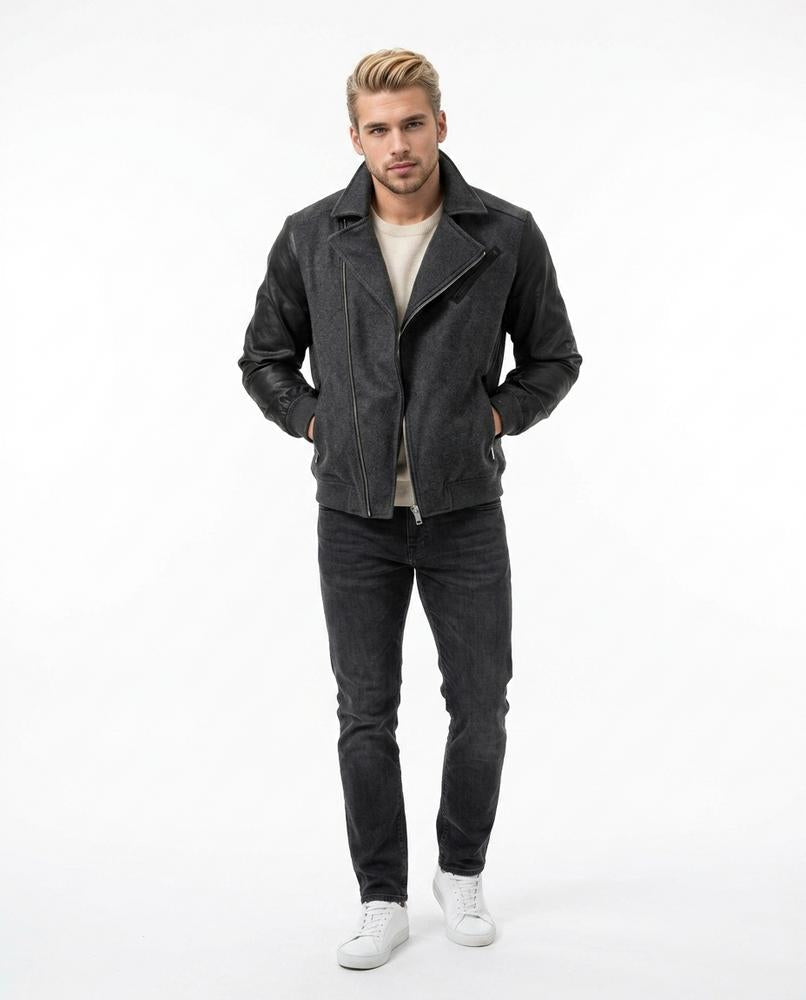 Cloppenburg Mode - Cozun | Zweifarbig Asymmetrisch Jacke Herren
