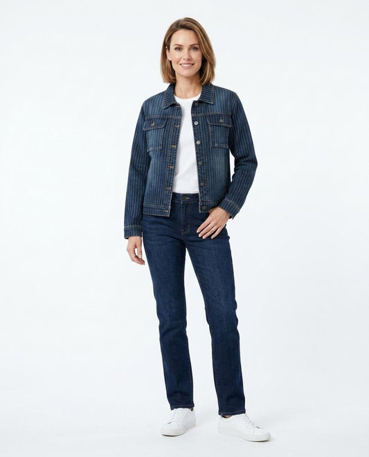 Cloppenburg Mode - Lawik | Gestreifte Gewaschene Jacke Herren