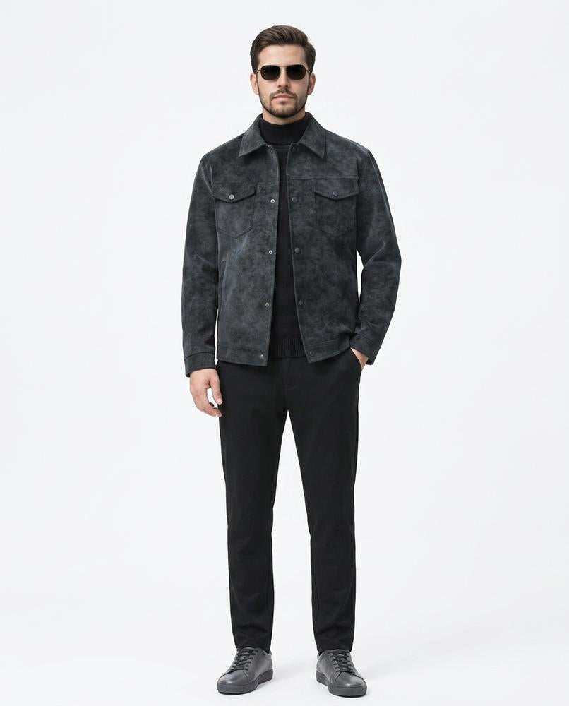 Cloppenburg Mode - Eedan | Geknöpfte Melange Jacke Herren