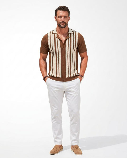 Cloppenburg Mode - Tiker | Gestreift Gestrickt Shirt Herren