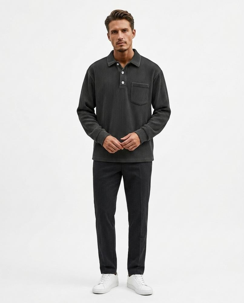 Cloppenburg Mode - Aetad | Langärmliges Geripptes Shirt Herren