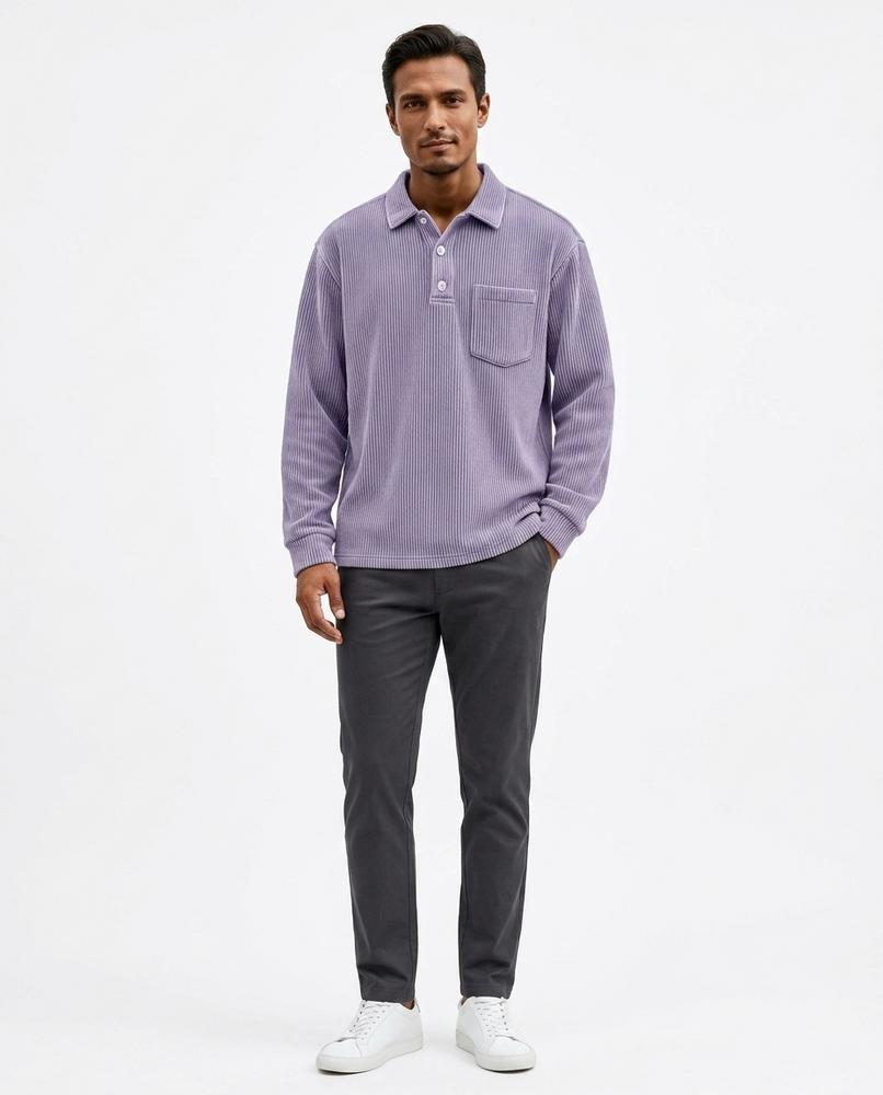 Cloppenburg Mode - Aetad | Langärmliges Geripptes Shirt Herren