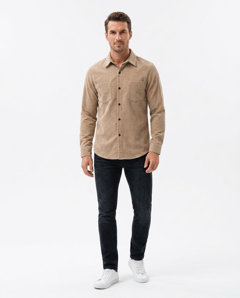 Cloppenburg Mode - Yolum | Langärmliges Cord Hemd Herren