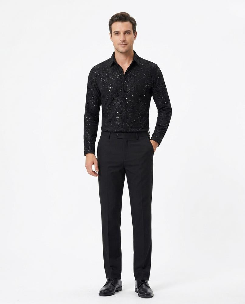 Cloppenburg Mode - Nituk | Glitzernd Tailliert Hemd Herren