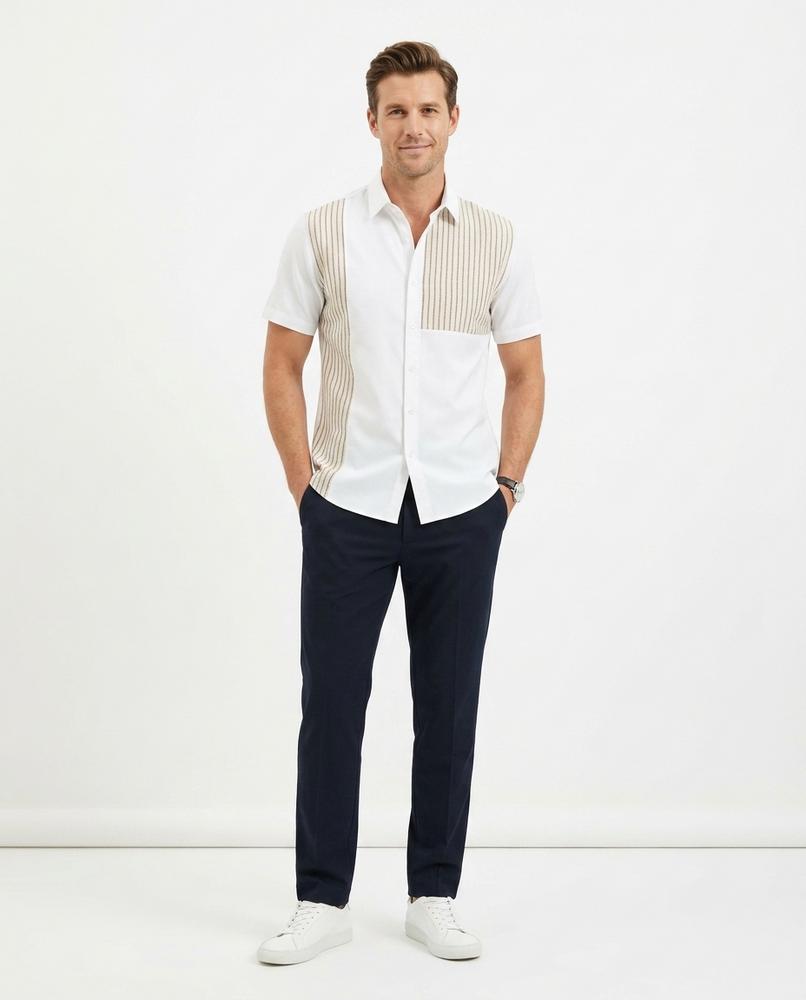 Cloppenburg Mode - Liwod | Kontrastierendes Gestreiftes Hemd Herren