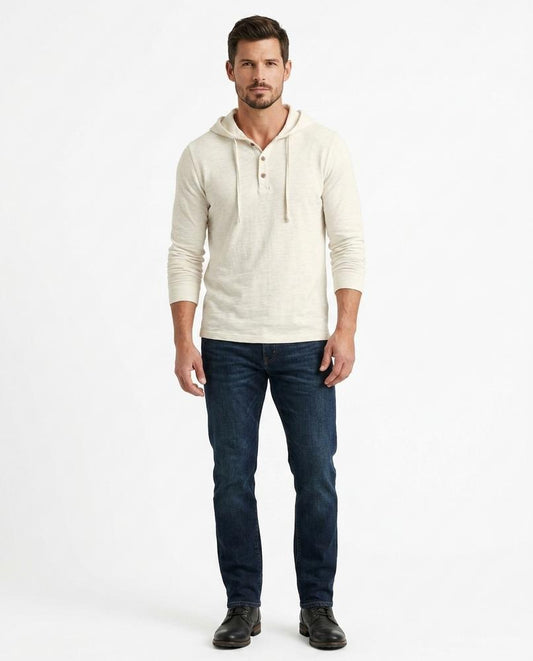 Cloppenburg Mode - Kemad | Geknöpfter Langarm Hoodie Herren