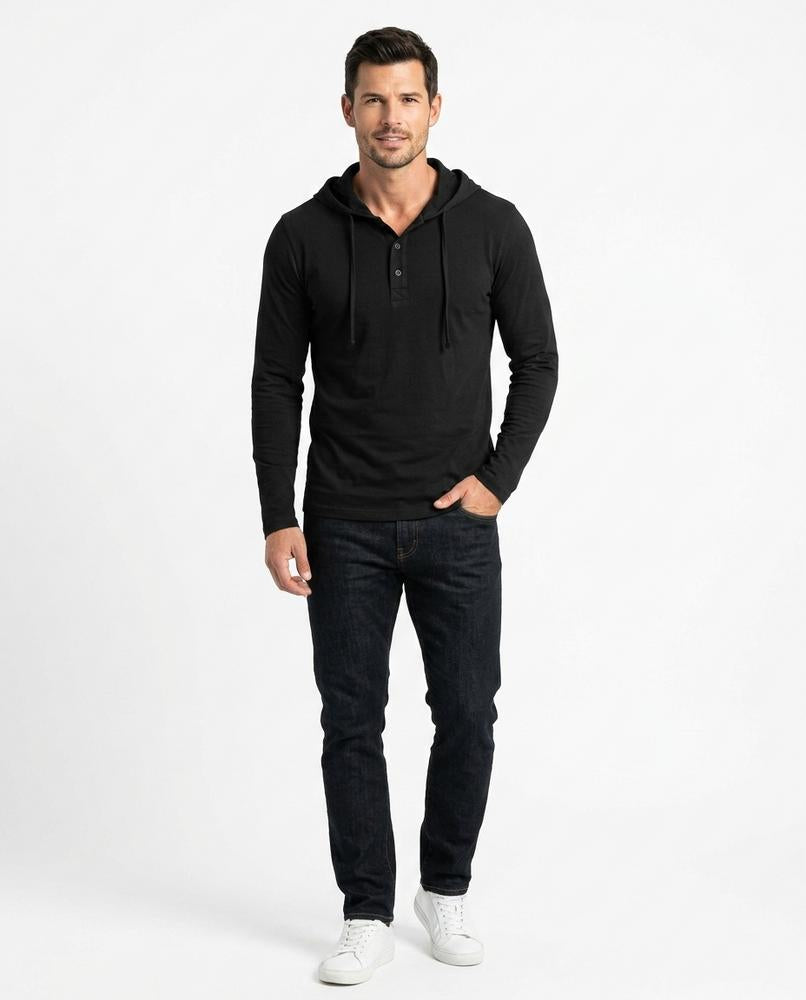 Cloppenburg Mode - Kemad | Geknöpfter Langarm Hoodie Herren
