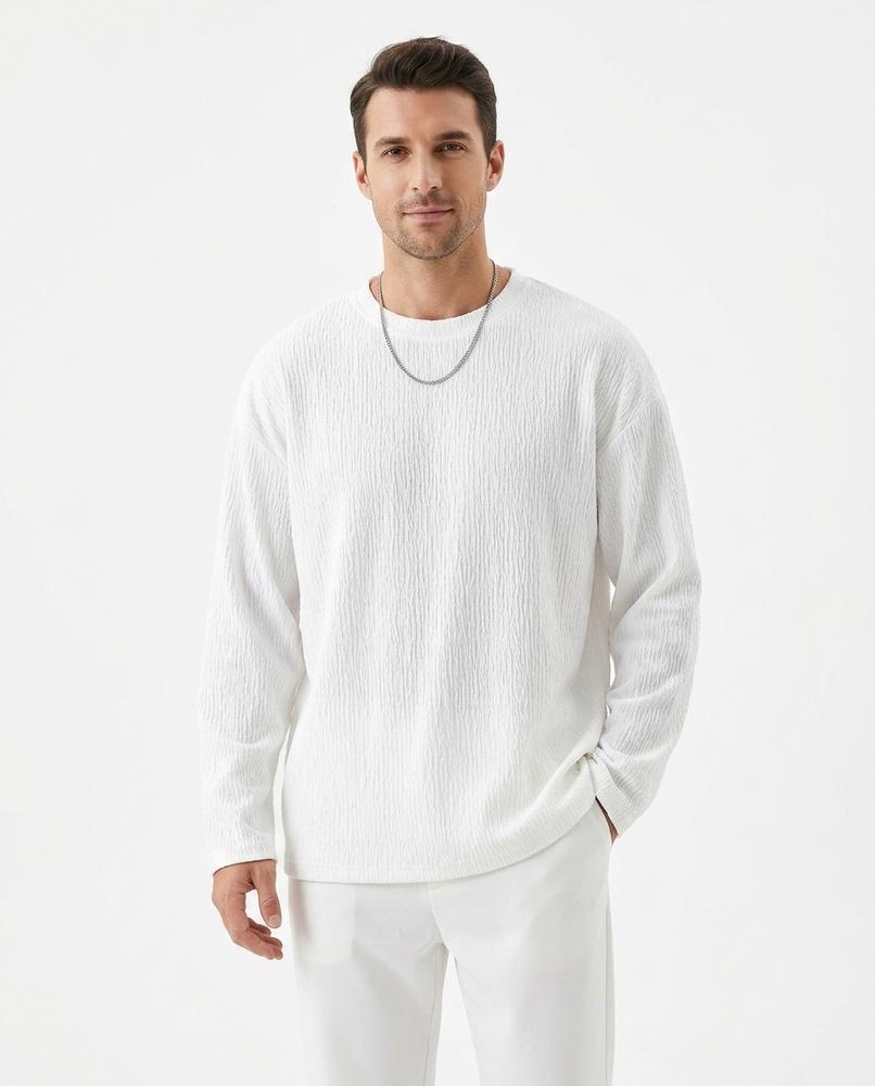 Cloppenburg Mode - Luwom | Strukturiertes Langärmliges Shirt Herren
