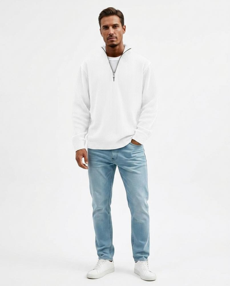 Cloppenburg Mode - Rorut | Gerippter Hochschließender Pullover Herren