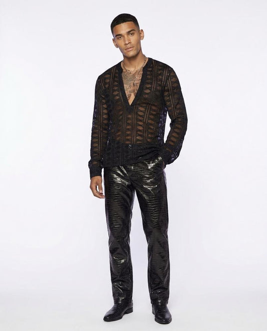 Cloppenburg Mode - Vorer | Transparentes Langärmliges Shirt Herren