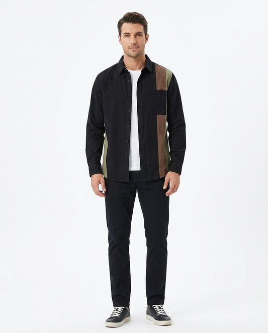 Cloppenburg Mode - Rezur | Mehrfarbiges Cord Hemd Herren