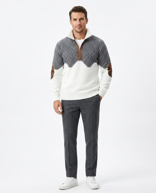 Cloppenburg Mode - Datuv | Strukturiert Gefüttert Pullover Herren