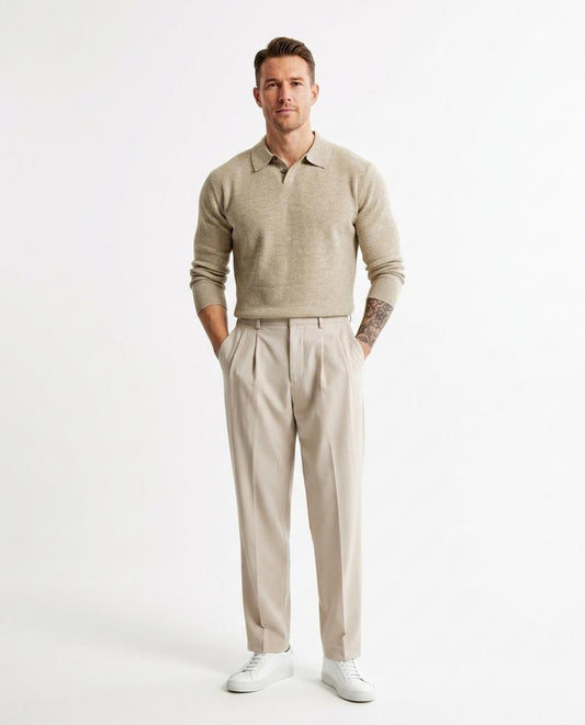 Cloppenburg Mode - Manus | Gerippt Langärmlig Pullover Herren