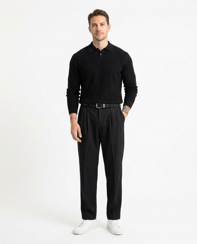 Cloppenburg Mode - Manus | Gerippt Langärmlig Pullover Herren