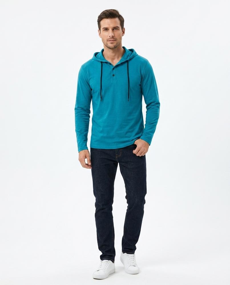 Cloppenburg Mode - Vimuk | Langärmliger Geknöpfter Hoodie Herren