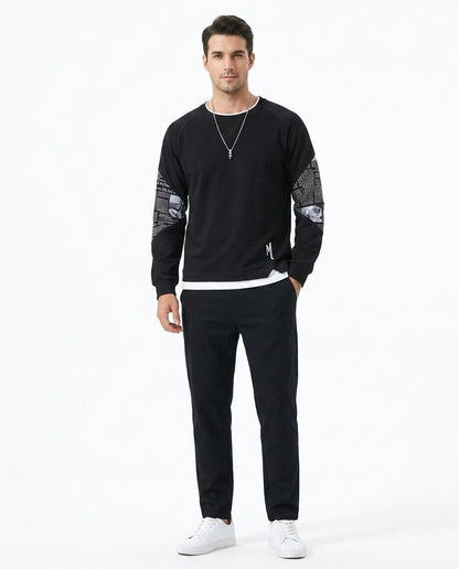 Cloppenburg Mode - Cofad | Bedruckt Langärmlig Sweatshirt Herren