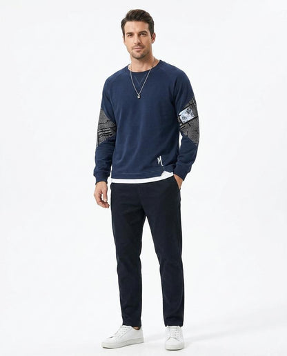 Cloppenburg Mode - Cofad | Bedruckt Langärmlig Sweatshirt Herren