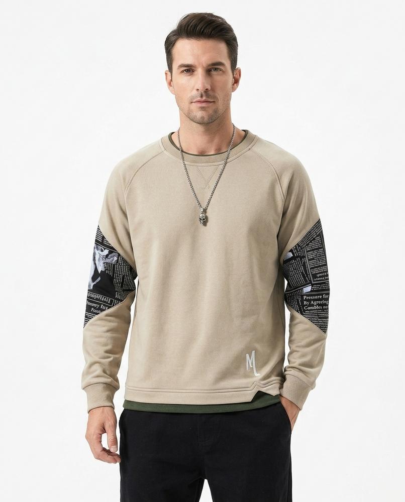 Cloppenburg Mode - Cofad | Bedruckt Langärmlig Sweatshirt Herren