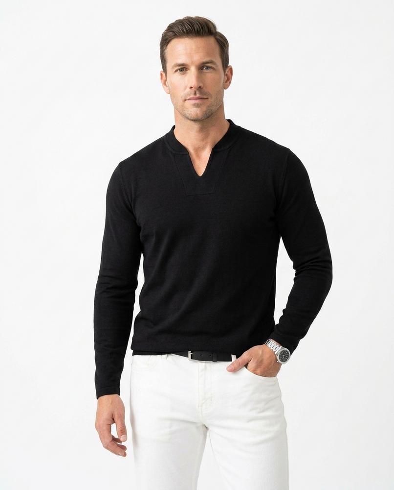 Cloppenburg Mode - Cotit | Langärmliges Figurbetontes Shirt Herren