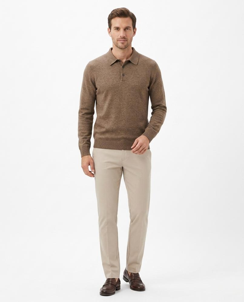 Cloppenburg Mode - Mikot | Melierter Geknöpfter Pullover Herren