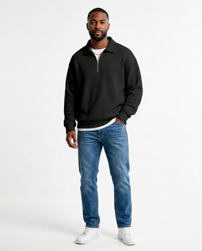 Cloppenburg Mode - Yetil | Langärmliger Waffelstrick Pullover Herren