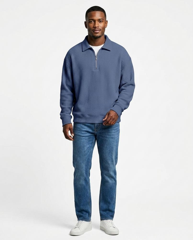 Cloppenburg Mode - Yetil | Langärmliger Waffelstrick Pullover Herren