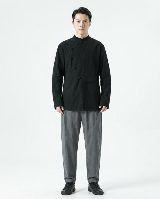 Cloppenburg Mode - Yaper | Asymmetrisches Stehkragen Hemd Herren