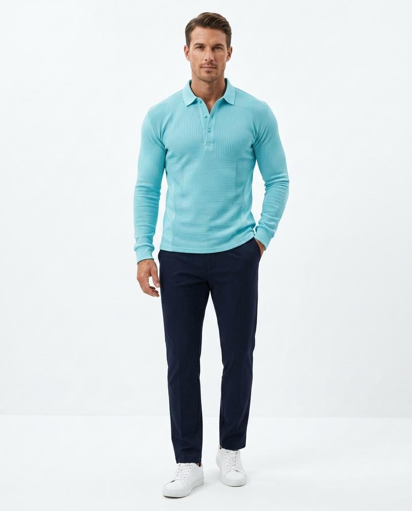 Cloppenburg Mode - Cuwok | Langärmliges Strukturiertes Shirt Herren