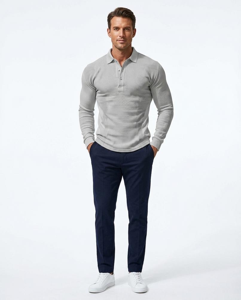 Cloppenburg Mode - Cuwok | Langärmliges Strukturiertes Shirt Herren