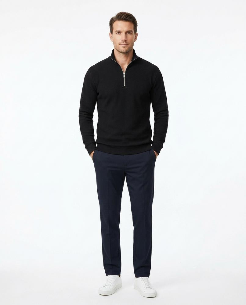 Cloppenburg Mode - Cetus | Strukturiert Hochschließend Pullover Herren