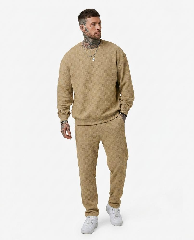 Cloppenburg Mode - Aivav | Gewürfeltes Langärmliges Sweatshirt Herren