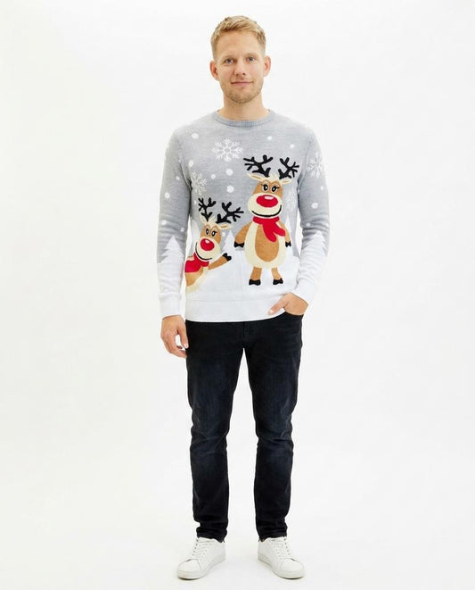 Cloppenburg Mode - Dobik | Gemustert Rundhals- Pullover Herren