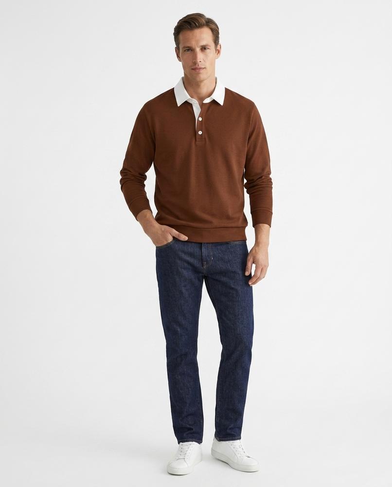 Cloppenburg Mode - Duses | Langärmliges Kontrastfarbenes Sweatshirt Herren
