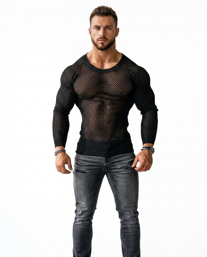Cloppenburg Mode - Vosor | Netzartig Körperbetont Shirt Herren