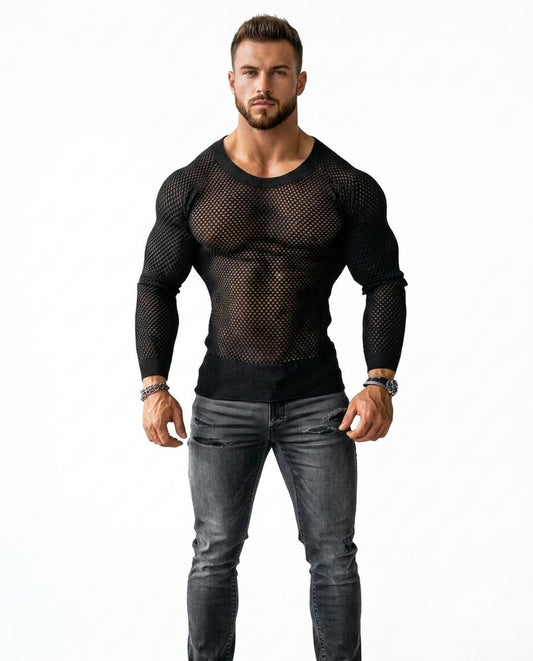 Cloppenburg Mode - Vosor | Netzartig Körperbetont Shirt Herren