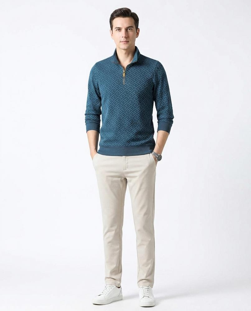 Cloppenburg Mode - Sepil | Strukturierter Langärmliger Pullover Herren