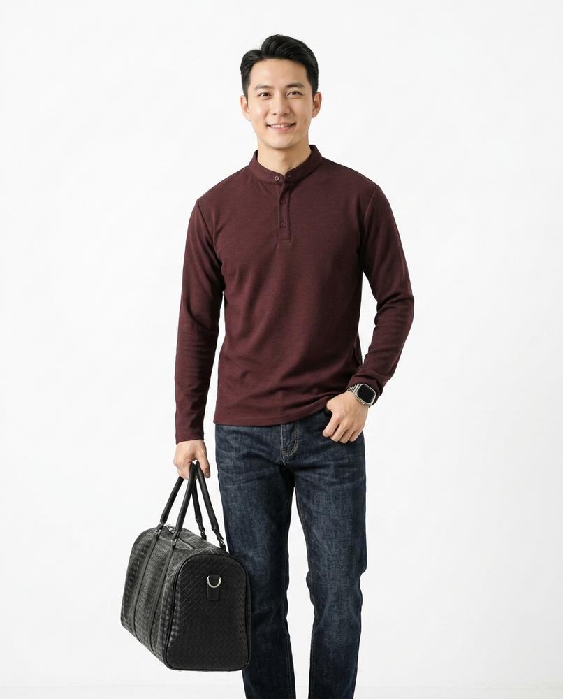 Cloppenburg Mode - Vogum | Langärmlig Strukturiert Shirt Herren