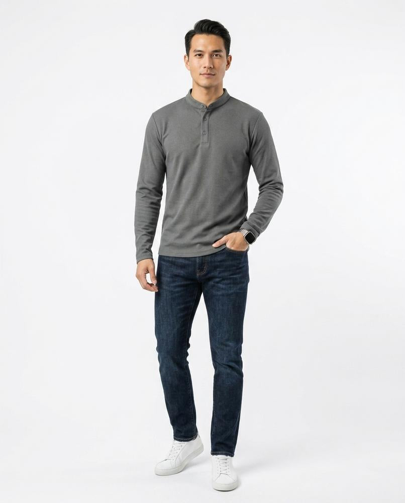 Cloppenburg Mode - Vogum | Langärmlig Strukturiert Shirt Herren