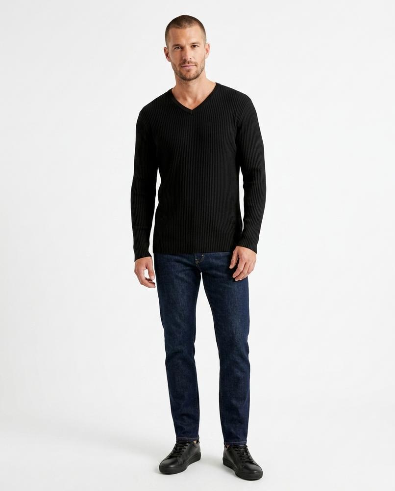Cloppenburg Mode - Vegot | Gerippt Langärmlig Pullover Herren