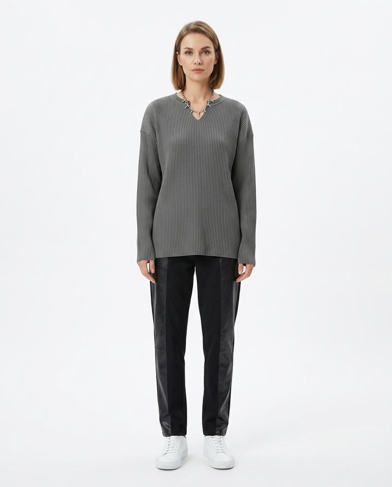 Cloppenburg Mode - Vegot | Gerippt Langärmlig Pullover Herren